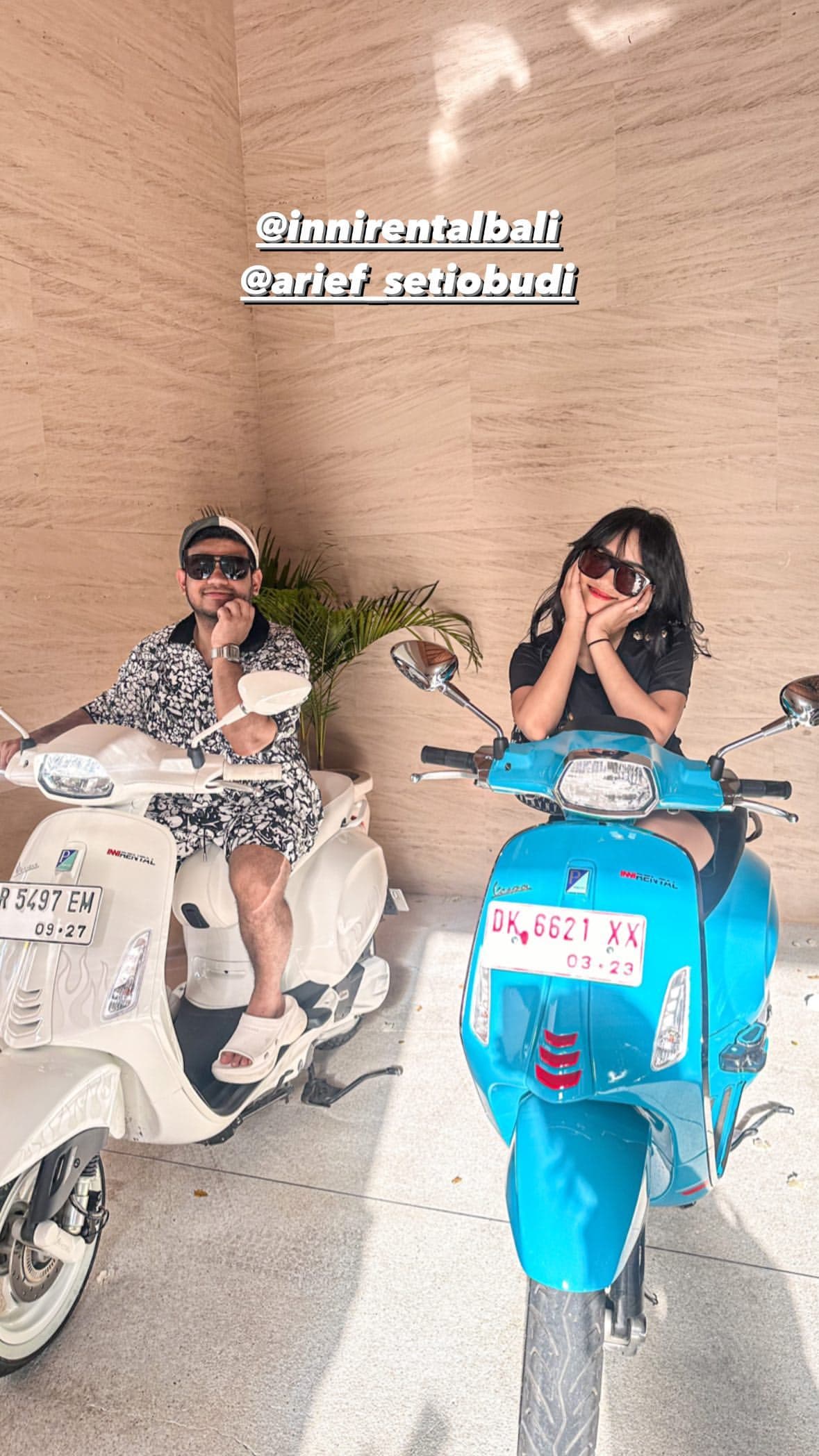 Pelanggan INNI Rental Bali